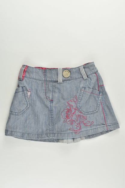 Kenzo Size 3 Denim Skirt