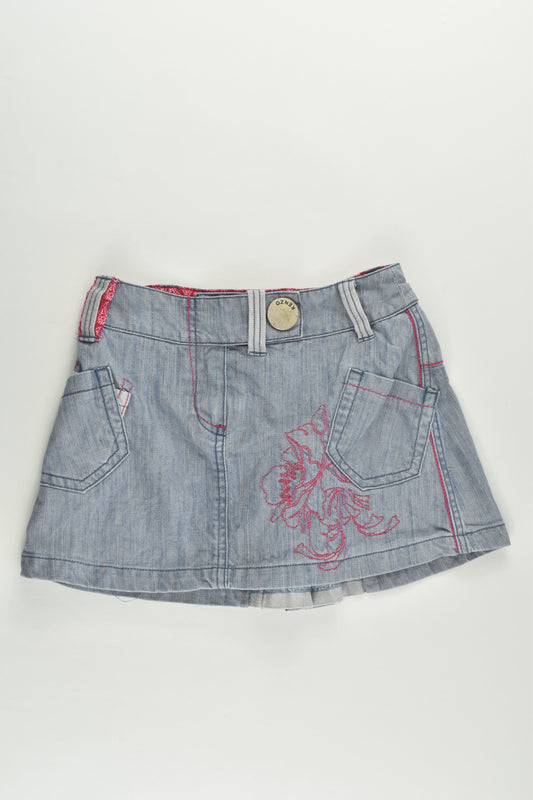 Kenzo Size 3 Denim Skirt