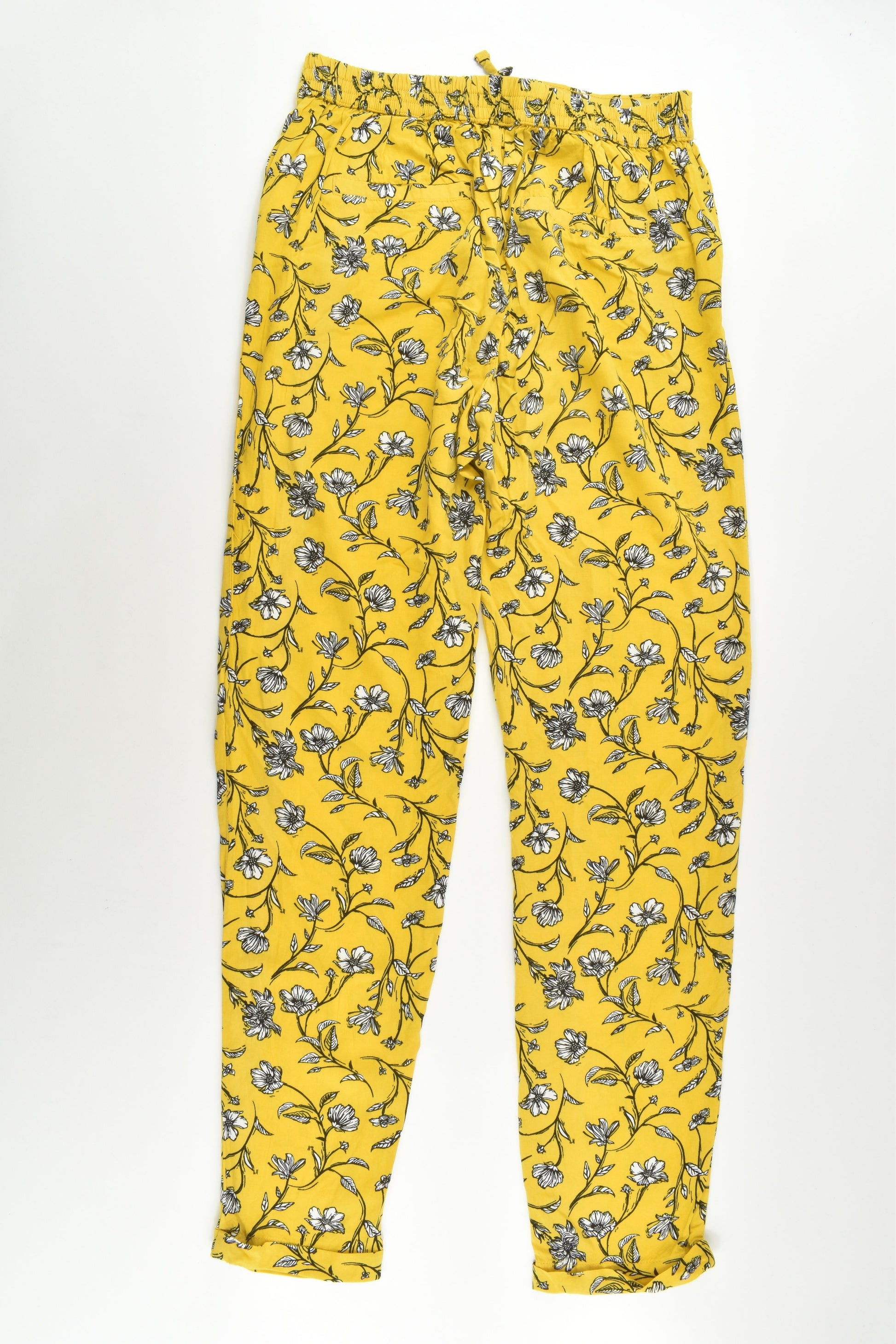 Kiabi (France) Size 12 (146-152 cm) Lightweight Floral Pants