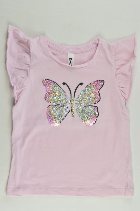 Kid Size 2 Unicorn Butterfly T-shirt