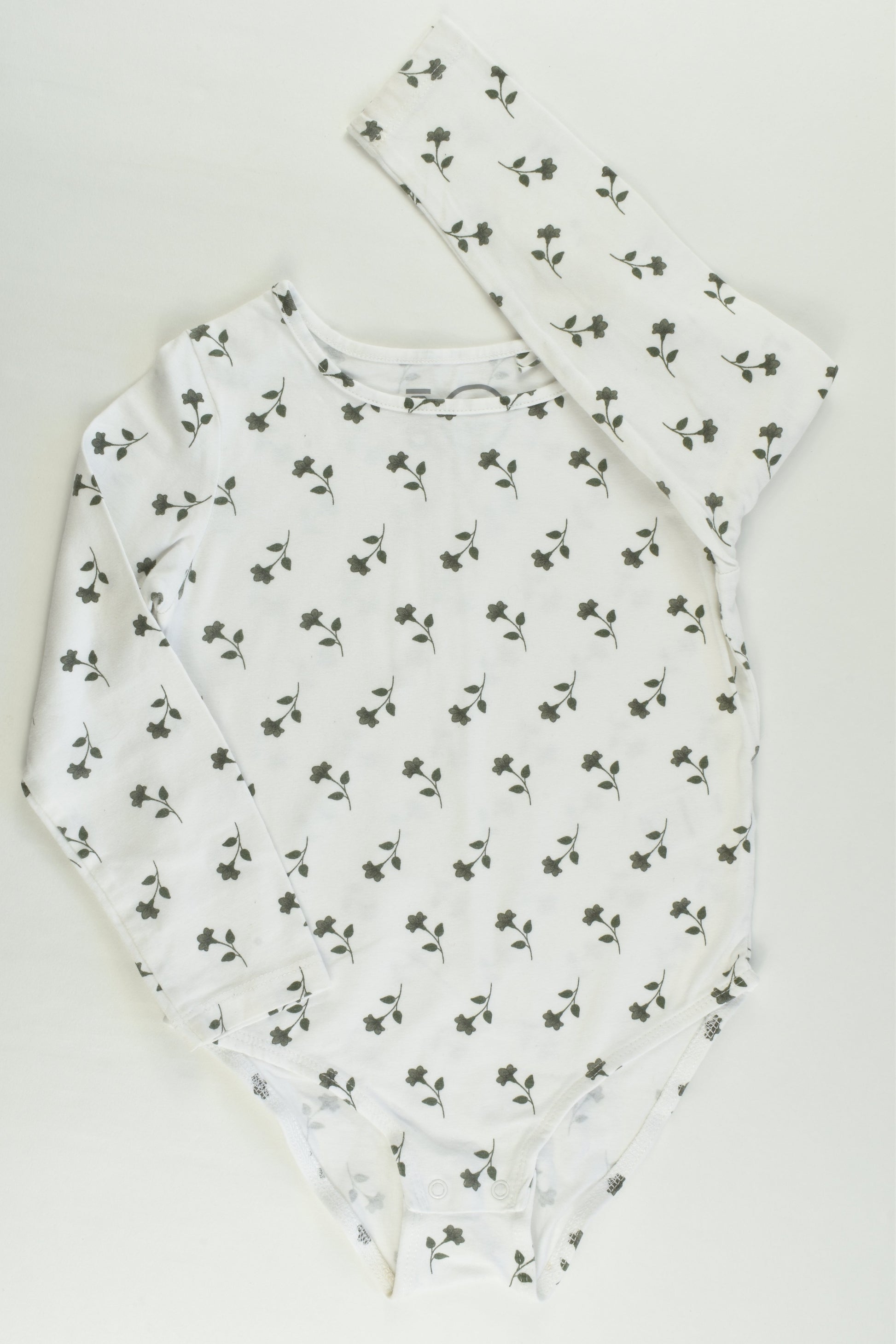 Kid Size 3 Floral Bodysuit