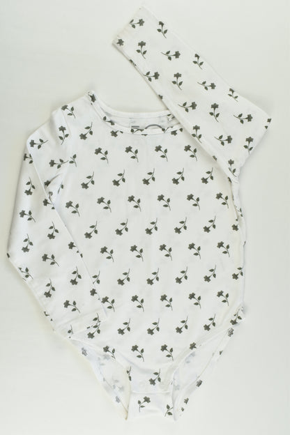 Kid Size 3 Floral Bodysuit