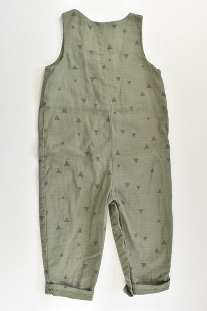 Kids & Co Size 1 (12-18 months) Lined Overalls