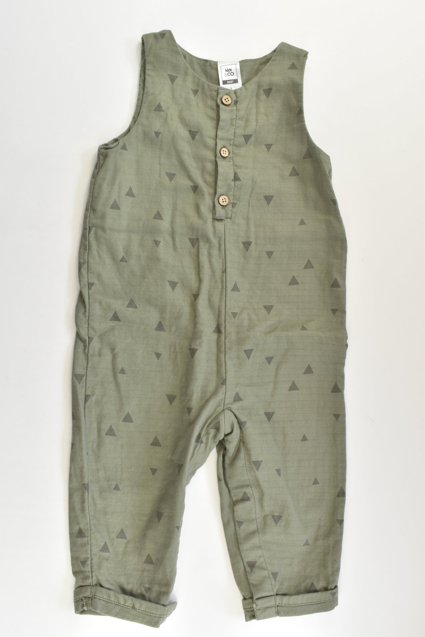 Kids & Co Size 1 (12-18 months) Lined Overalls