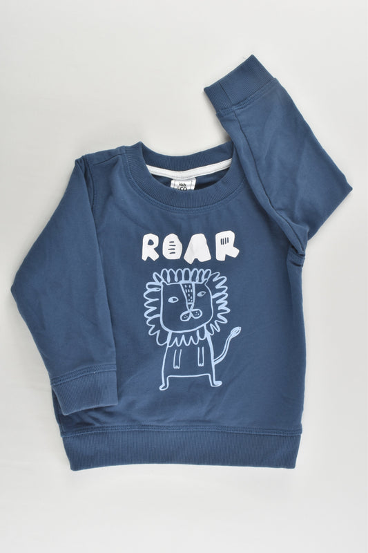 Kids & Co Size 1 (12-18 months) Lion 'Roar' Sweater