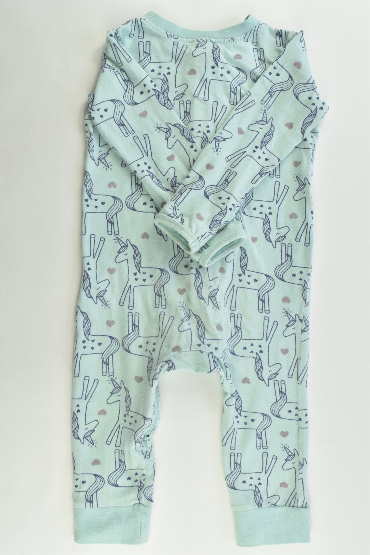 Kids & Co Size 1 (12-18 months) Unicorn Romper