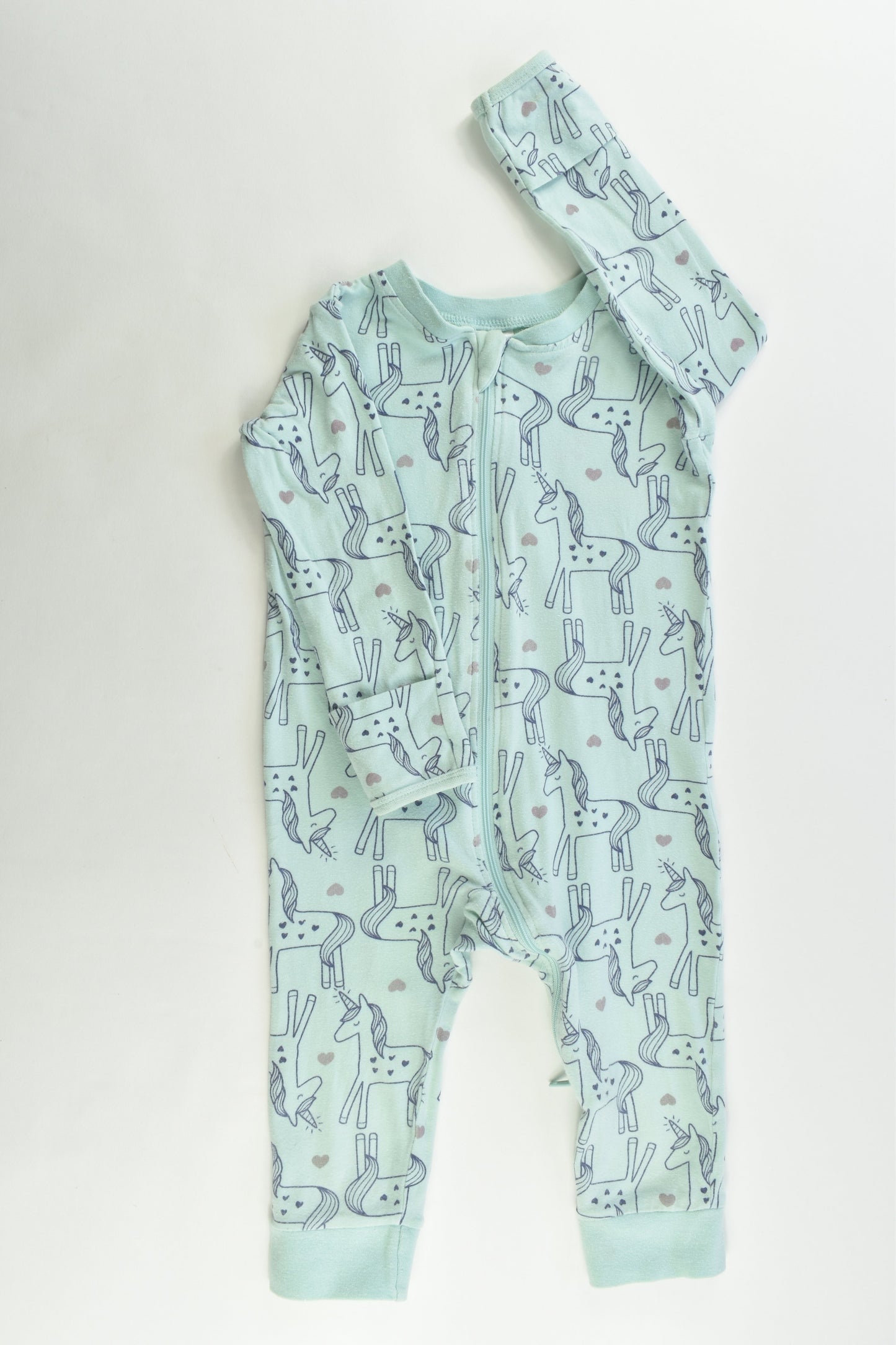 Kids & Co Size 1 (12-18 months) Unicorn Romper