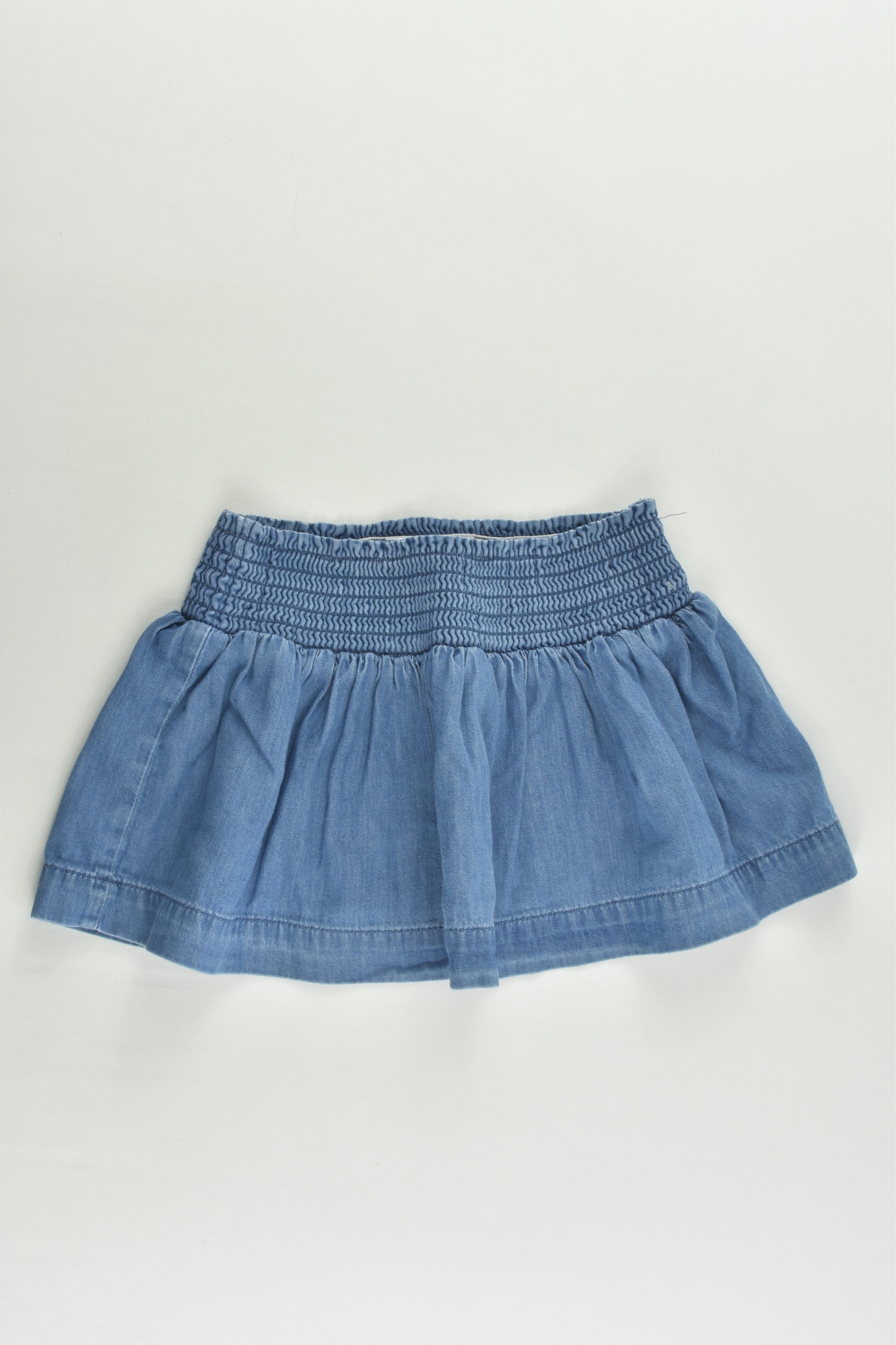 Kids & Co Size 1 Lightweight Denim Skirt