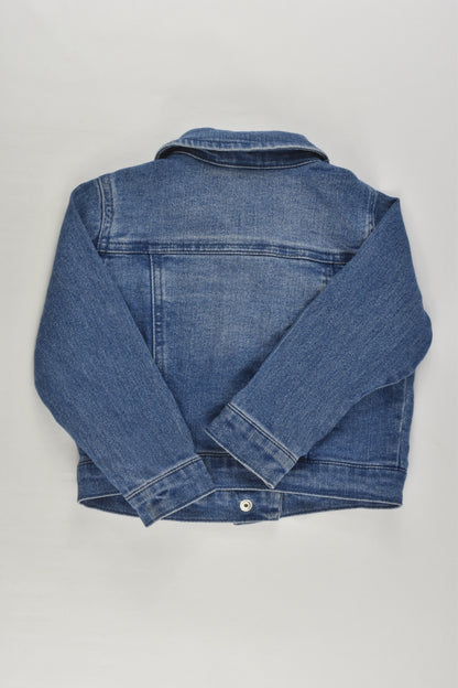 Kids & Co Size 2 Stretchy Denim Jacket
