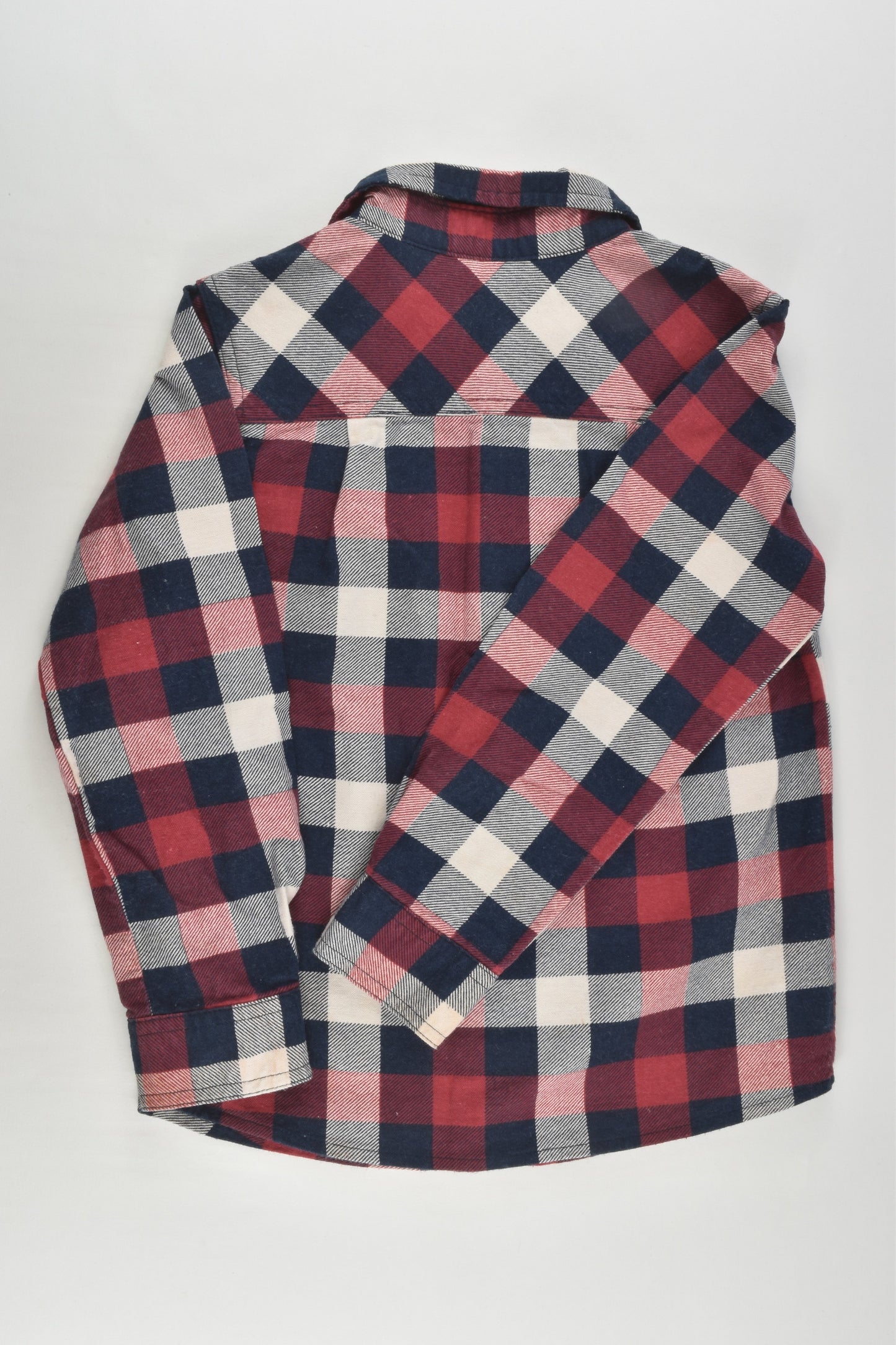 Kids & Co Size 6 Checked Casual Winter Shirt