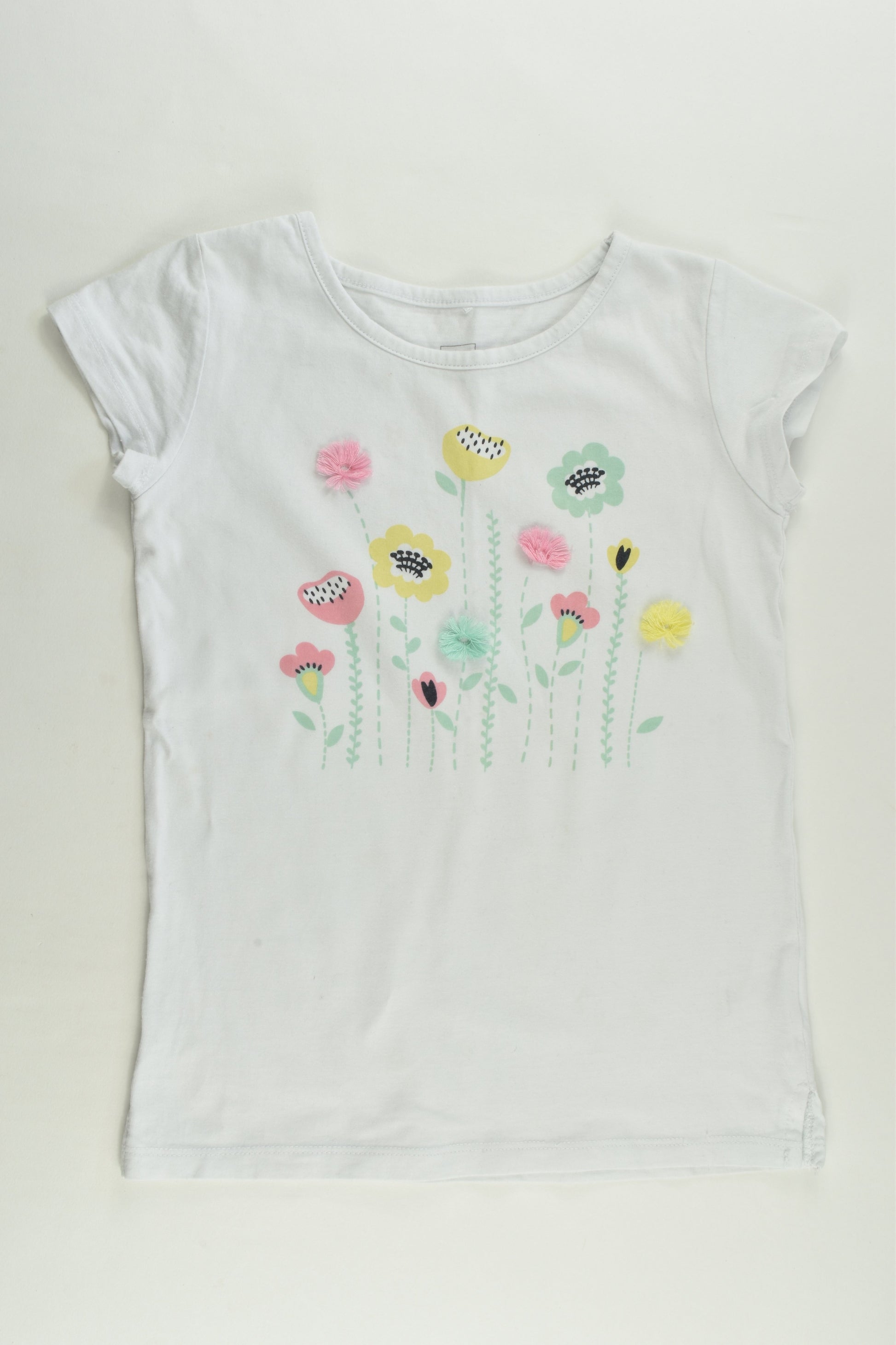 Kids & Co Size 7 Floral T-shirt