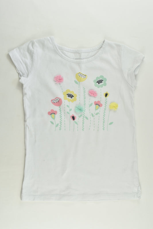 Kids & Co Size 7 Floral T-shirt