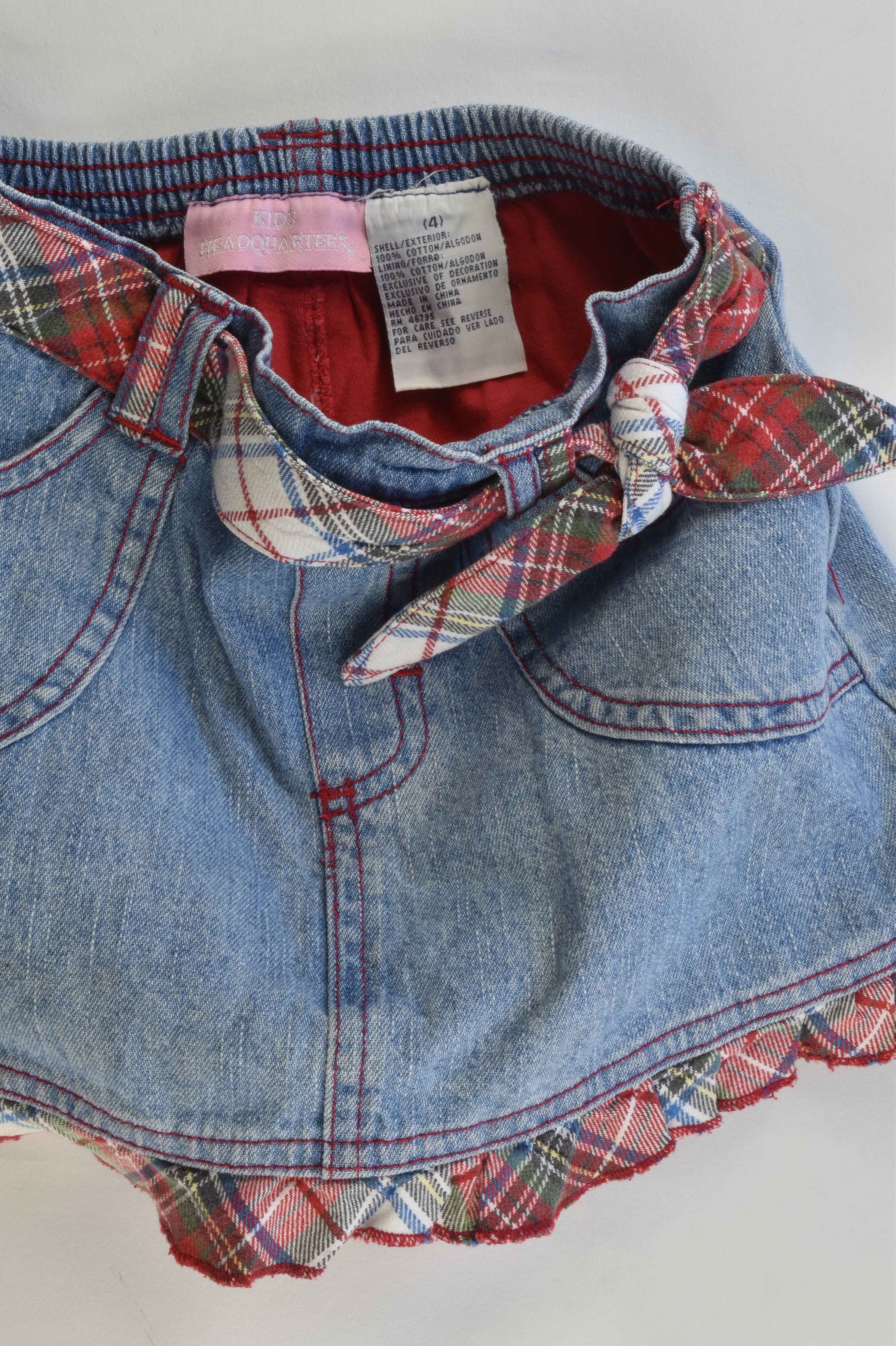 Jean skirt size 4 store