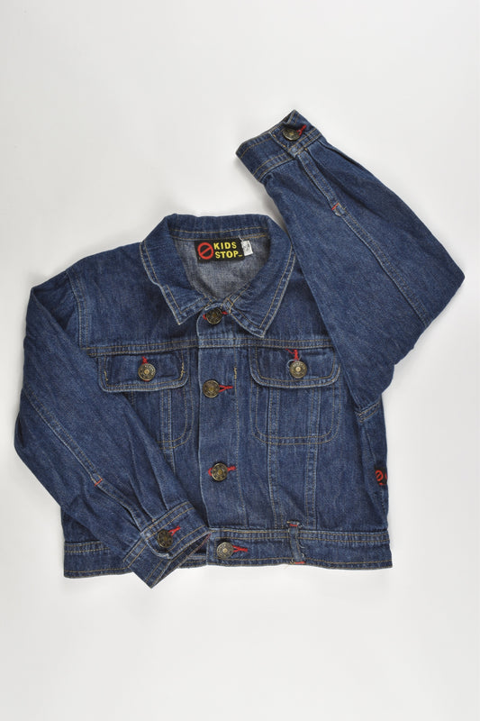 Kids Stop Size 2 Soft Denim Jacket
