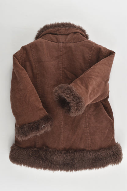Kids Stuff Size 1 Fur/Cord Jacket