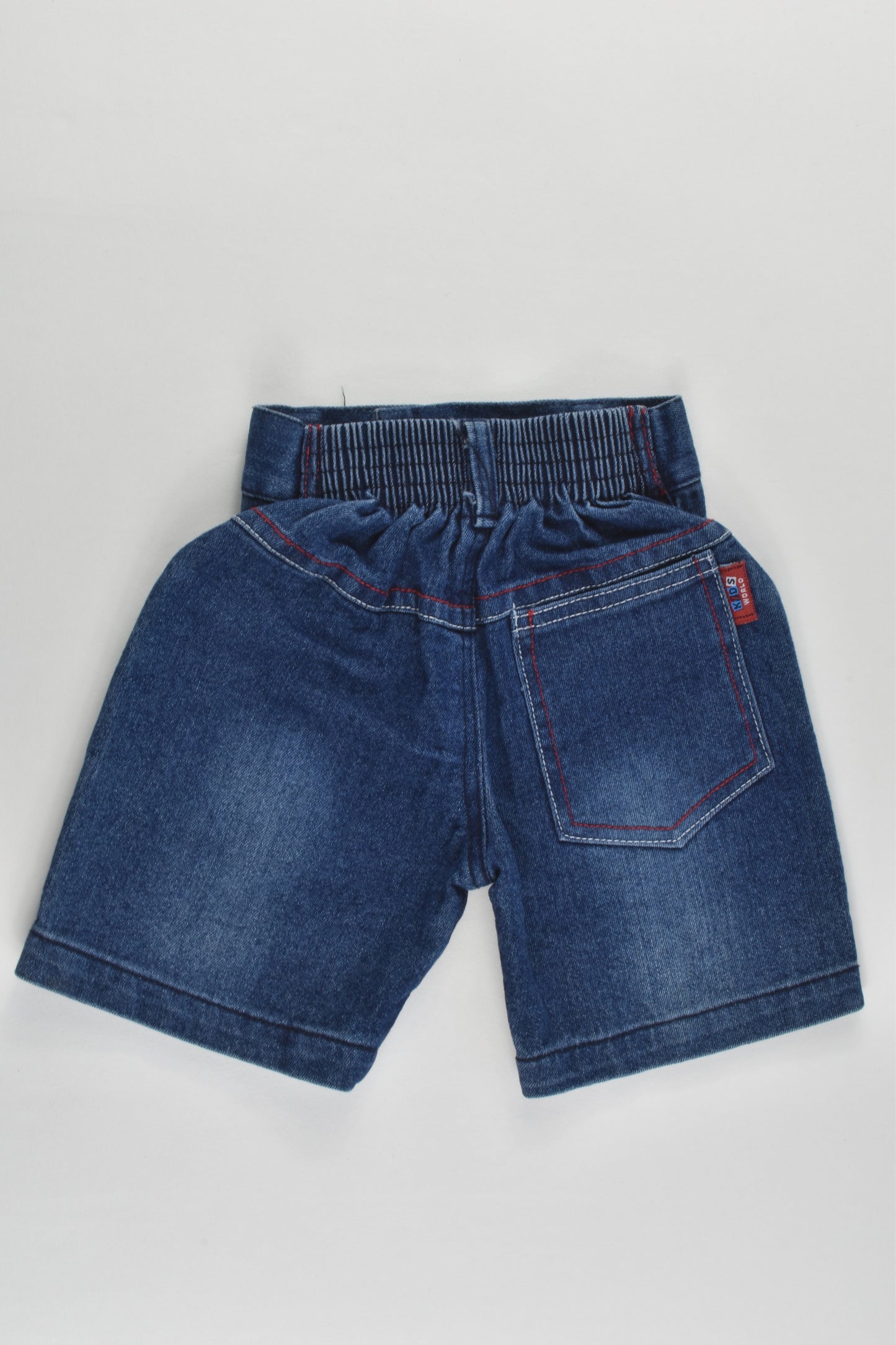 Kids World Size 0 Slim Fit Waist Denim Shorts
