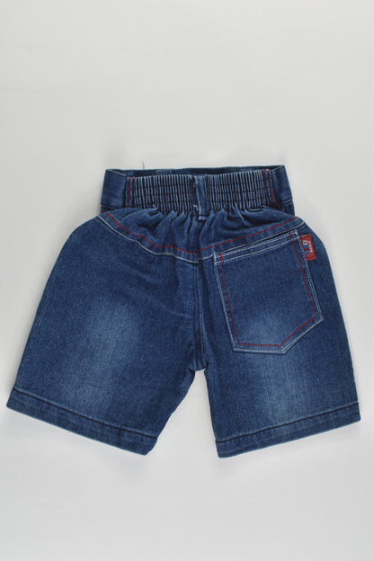 Kids World Size 0 Slim Fit Waist Denim Shorts