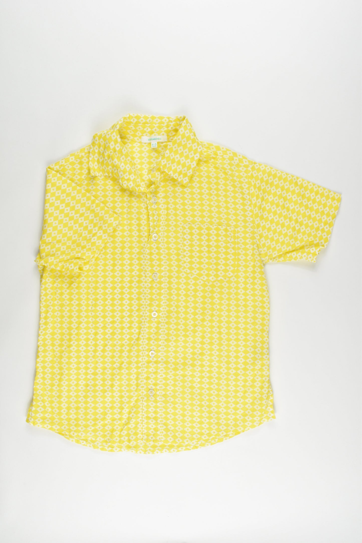 Kidsagogo Size 4-5 Collared Shirt