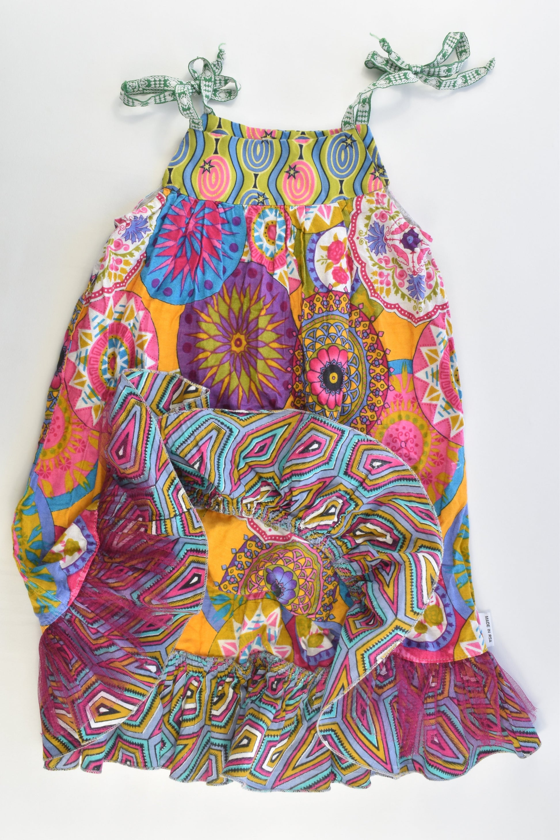 Kieke (South Africa) Size 6-7 Colorful Dress
