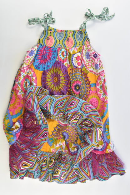 Kieke (South Africa) Size 6-7 Colorful Dress