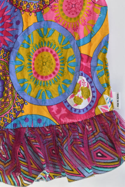 Kieke (South Africa) Size 6-7 Colorful Dress