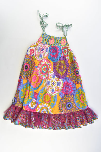 Kieke (South Africa) Size 6-7 Colorful Dress