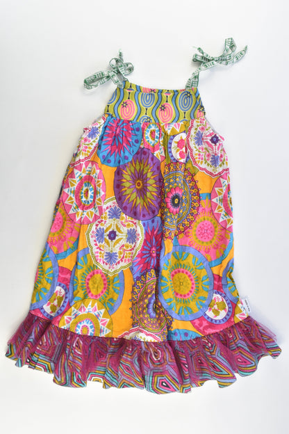 Kieke (South Africa) Size 6-7 Colorful Dress