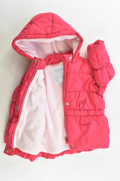 Kimbaloo (France) Size 0-1 (12 months) Warm Hooded Winter Jacket