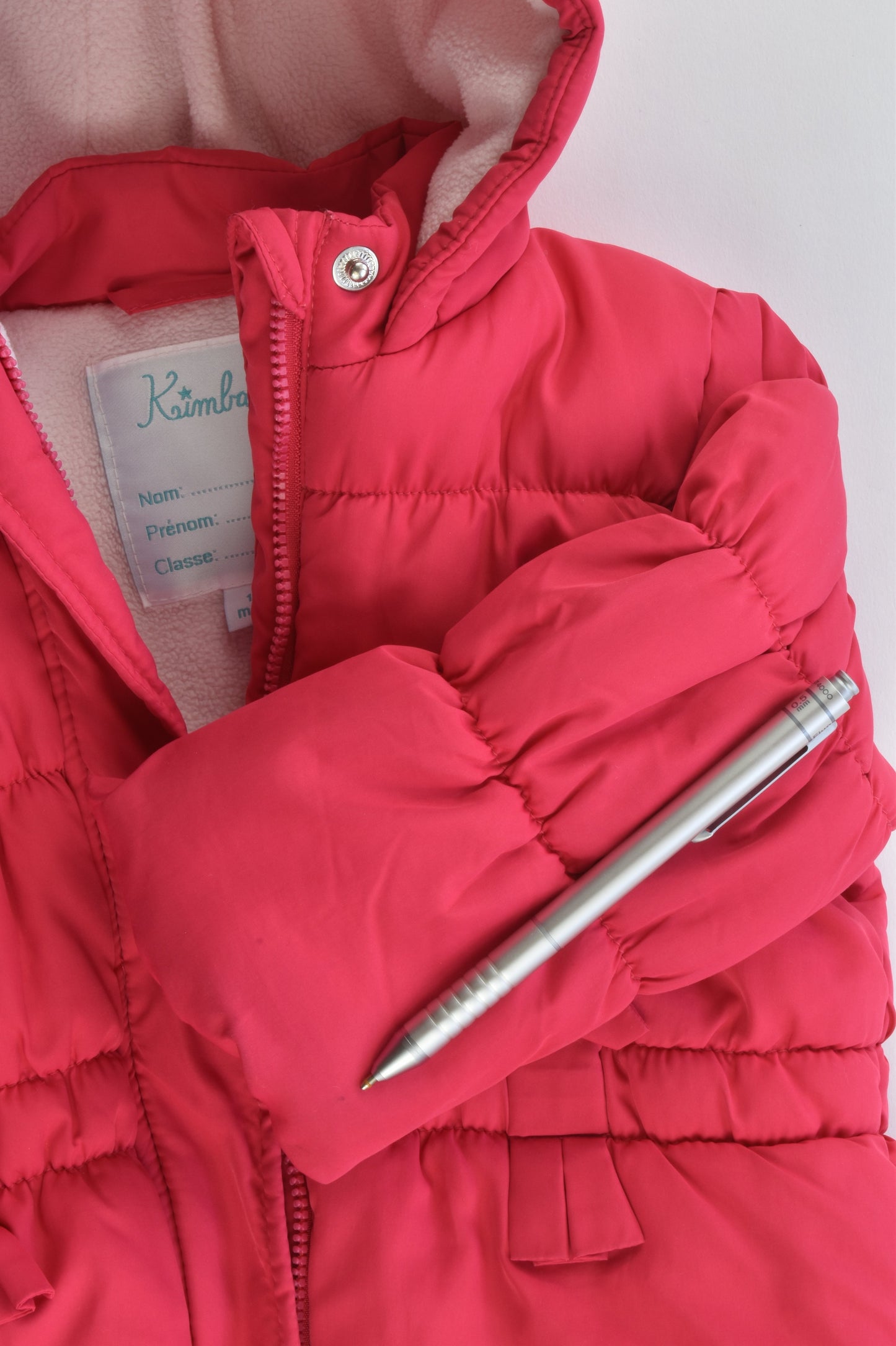 Kimbaloo (France) Size 0-1 (12 months) Warm Hooded Winter Jacket
