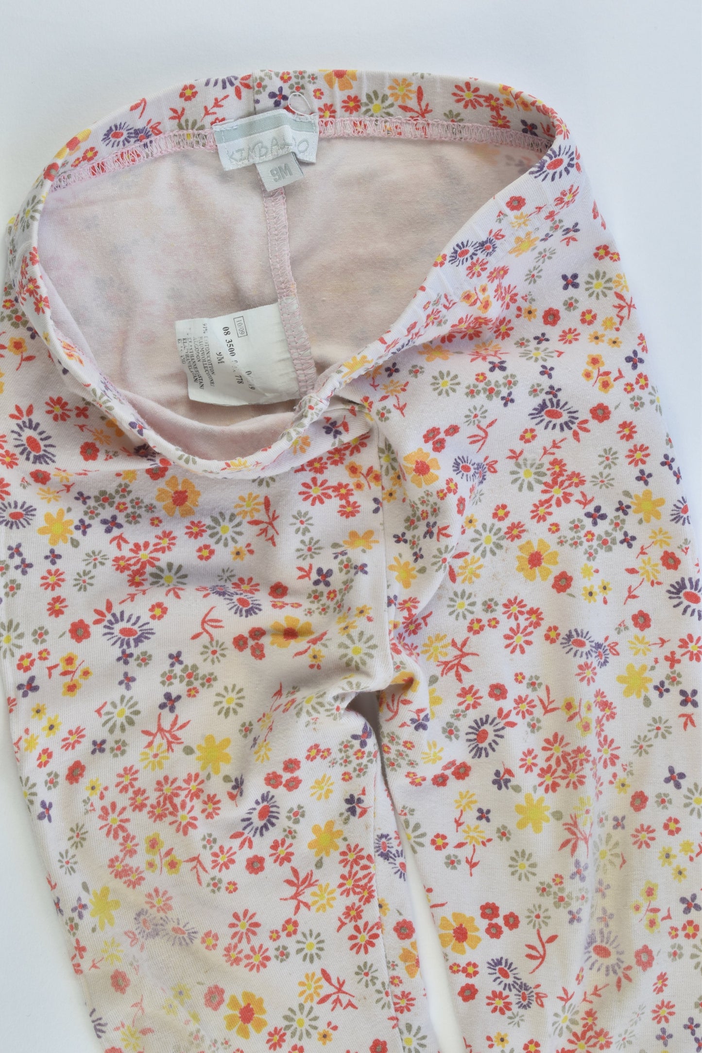 Kimbaloo (France) Size 0 (9 months) Floral Leggings