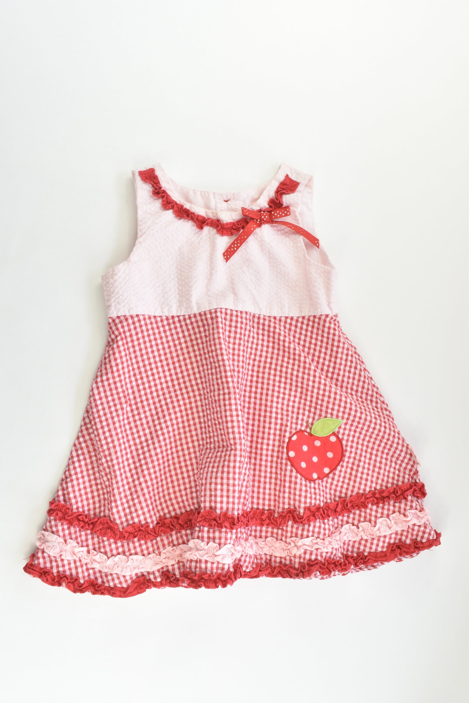 Korango (AU) Size 2 (92 cm) Lined Apple Dress