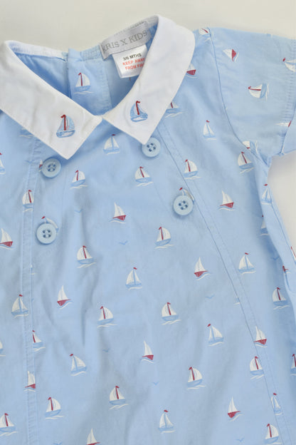 Kris X Kids (UK) Size 00 (3/6 months) Nautical Short Romper