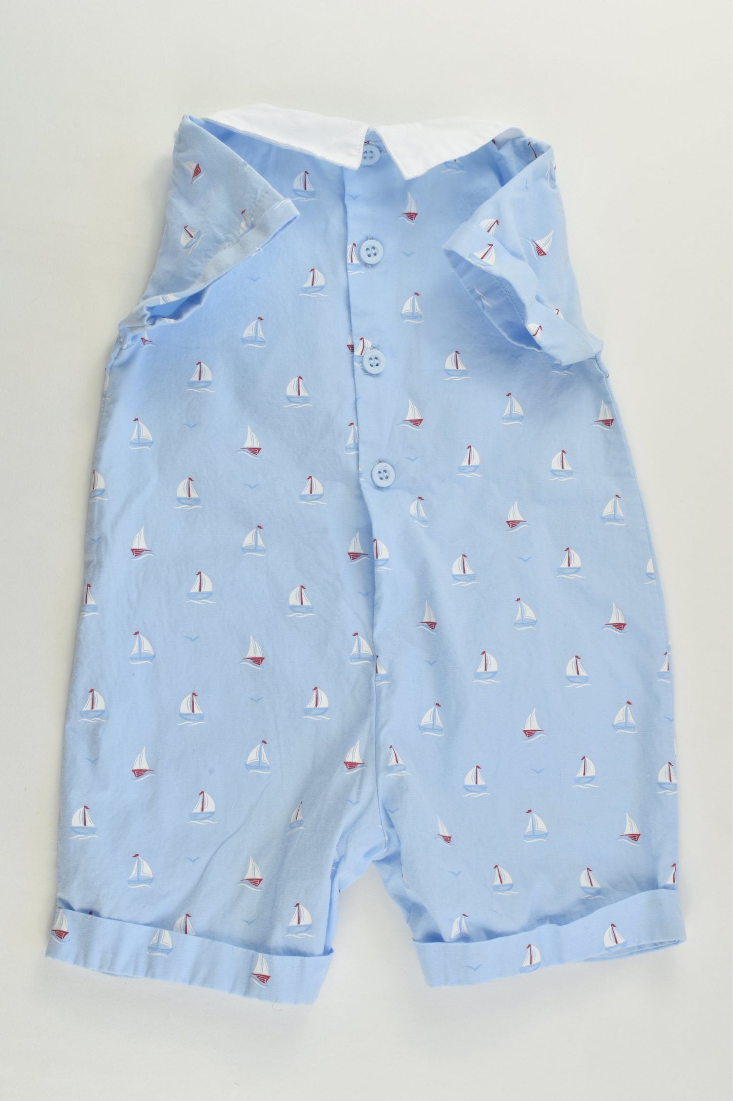 Kris X Kids (UK) Size 00 (3/6 months) Nautical Short Romper