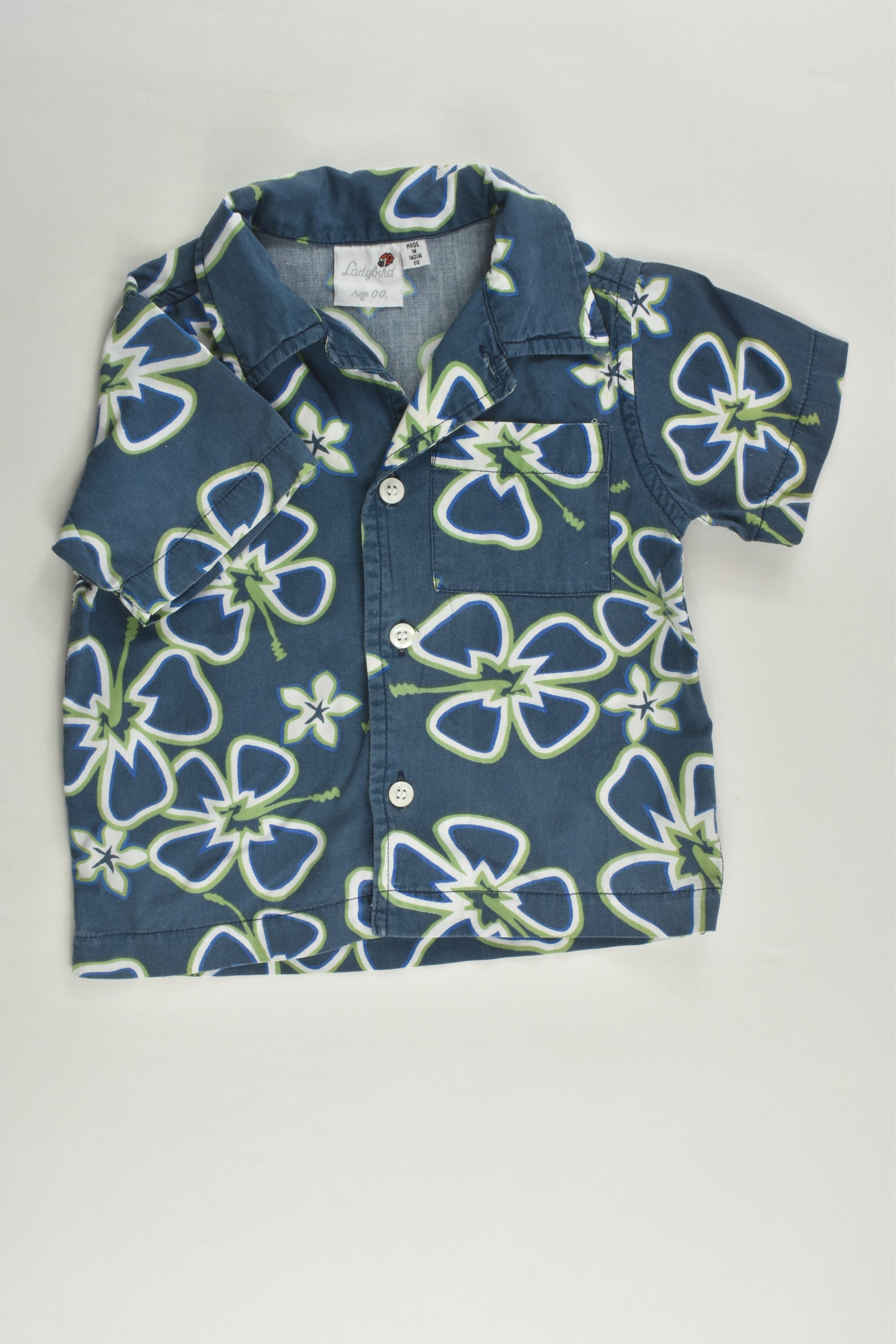 Lady Bird Size 00 Floral Shirt
