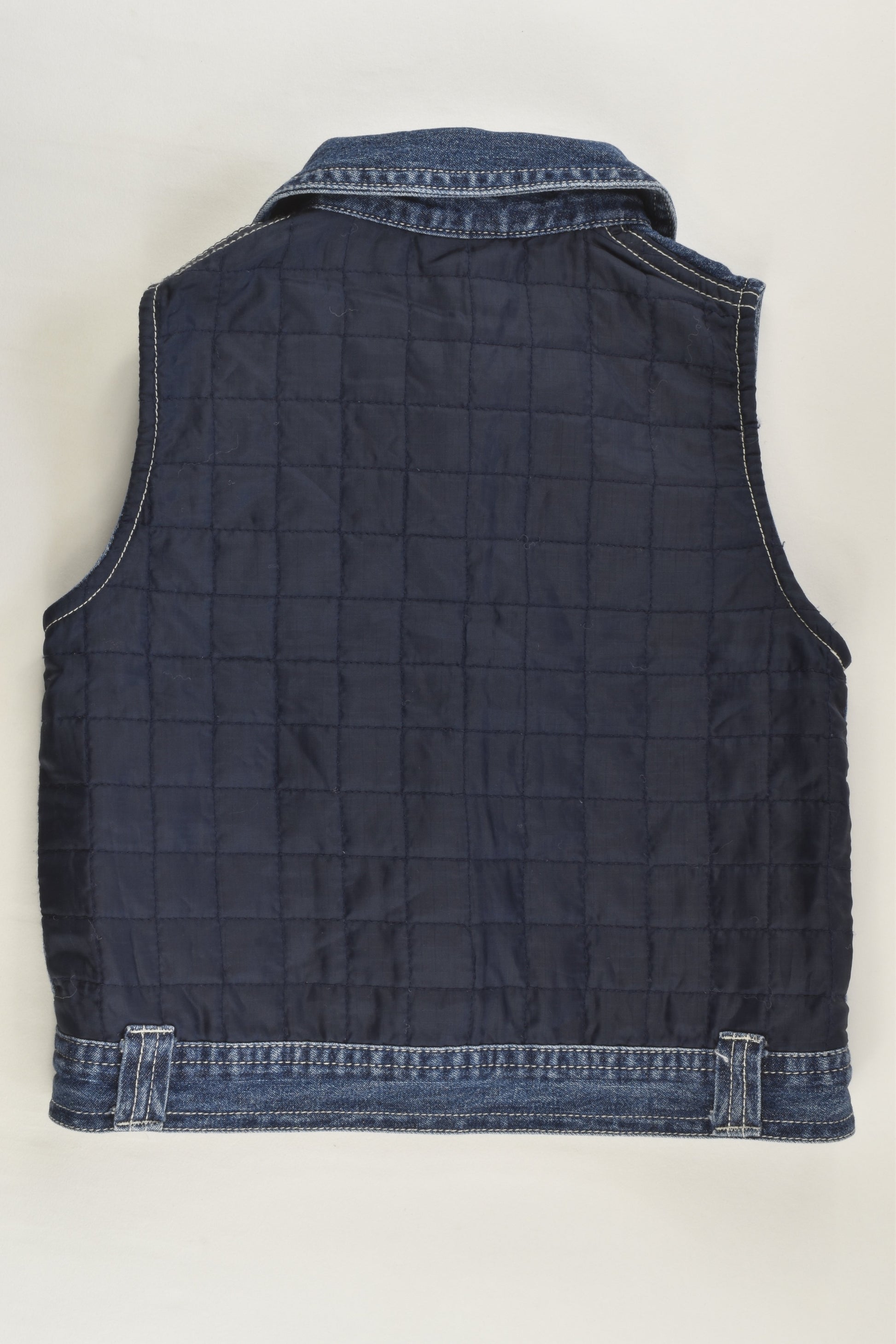 Ladybird Size 0-1 (9-12 months) Denim/Quilted Vest