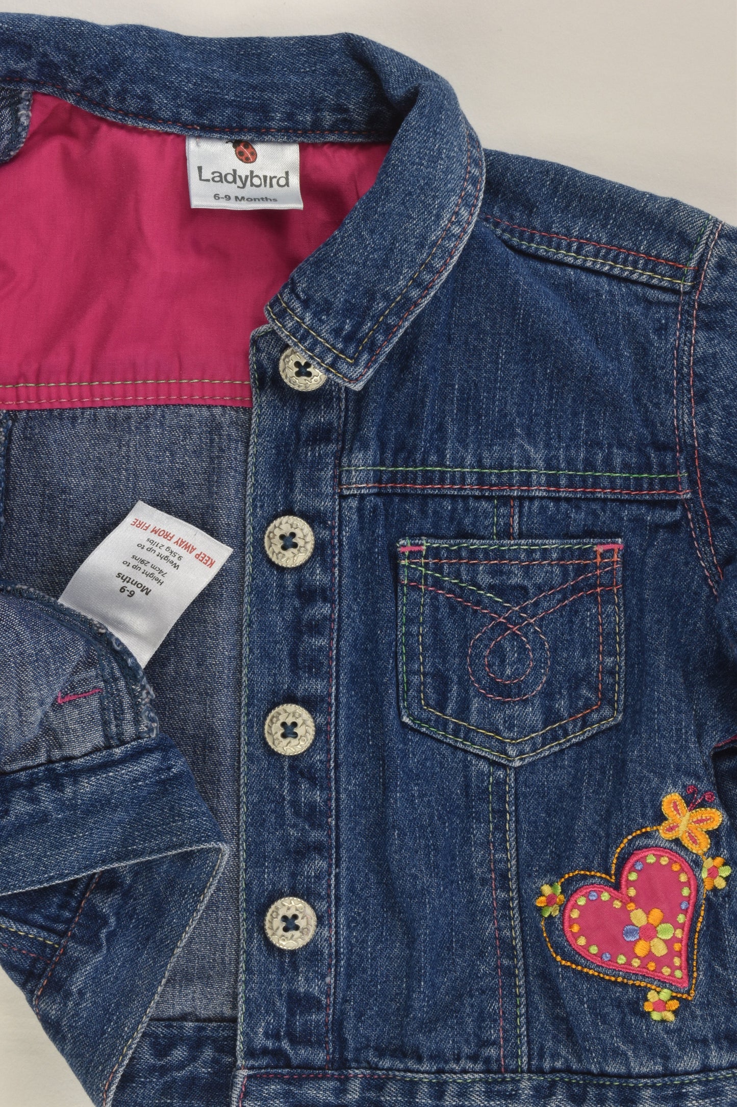 Ladybird Size 0 (6-9 months) Denim Jacket