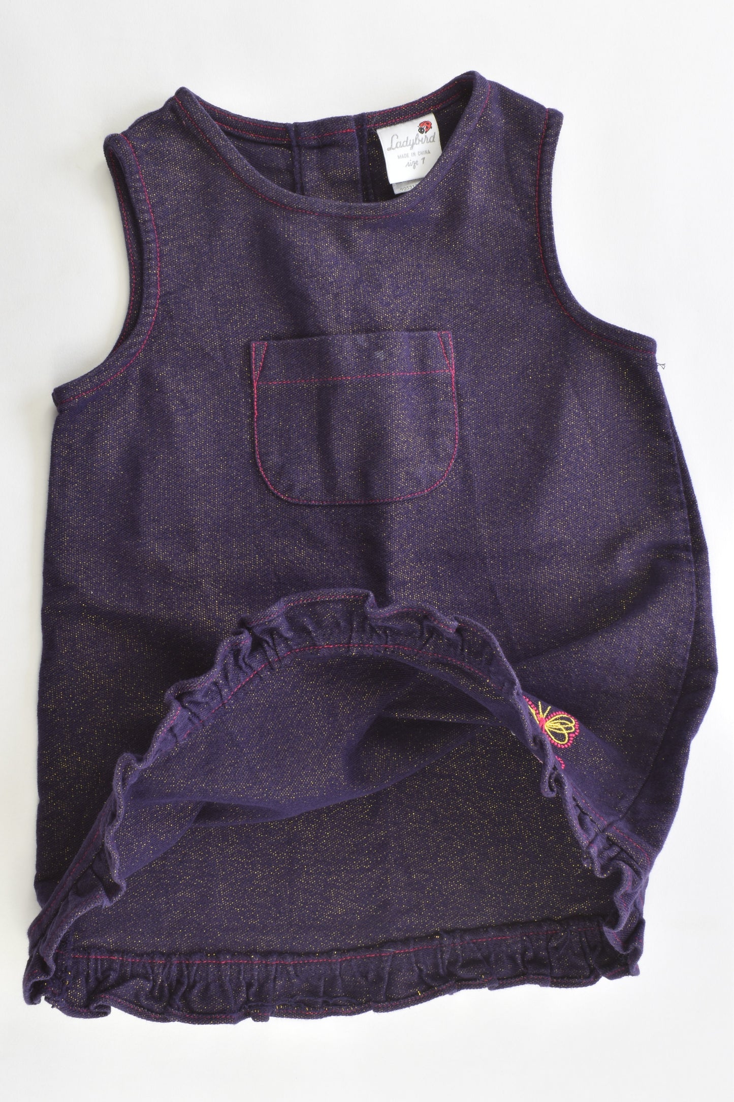 Ladybird Size 1 Vintage Pinnie Dress