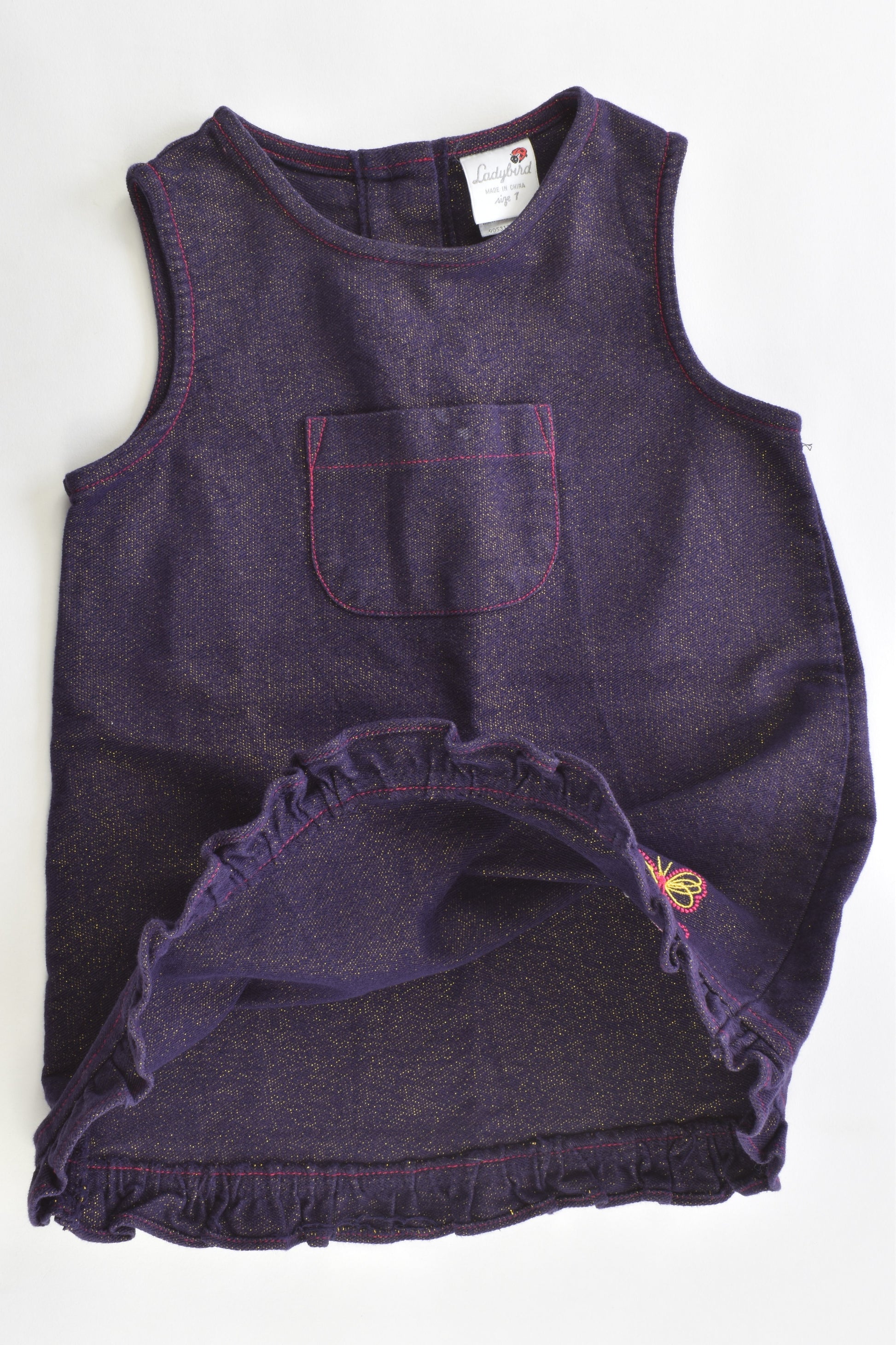 Ladybird Size 1 Vintage Pinnie Dress