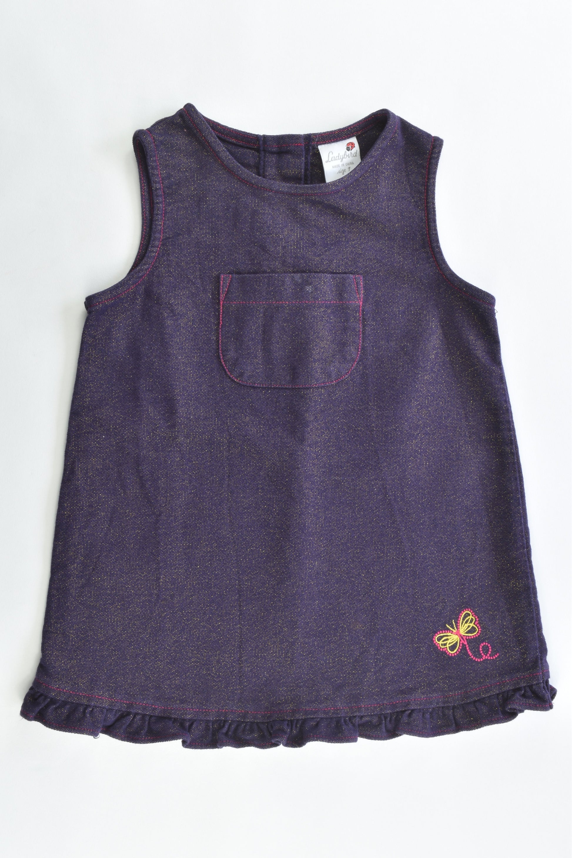Ladybird Size 1 Vintage Pinnie Dress