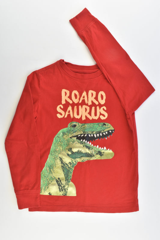Lands'End Size 5-6 'Roarosaurus' Top