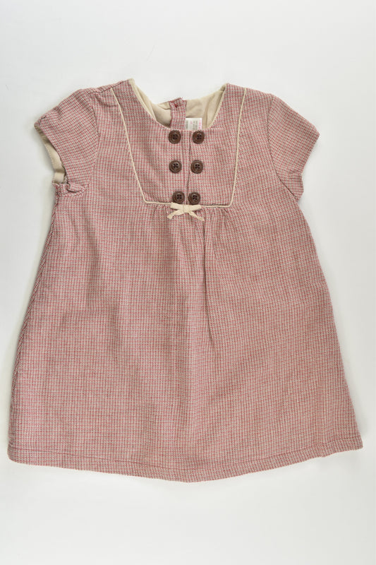 LC Waikiki Size 1-2 (86-92 cm) Lined Winter Dress