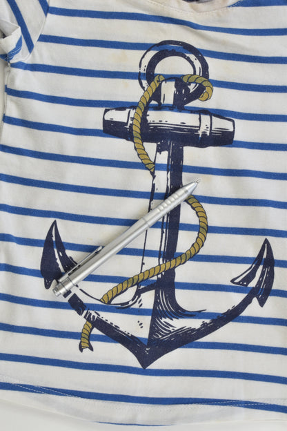 Le Petit Marcel (France) Size 4 (104 cm) Anchor T-shirt