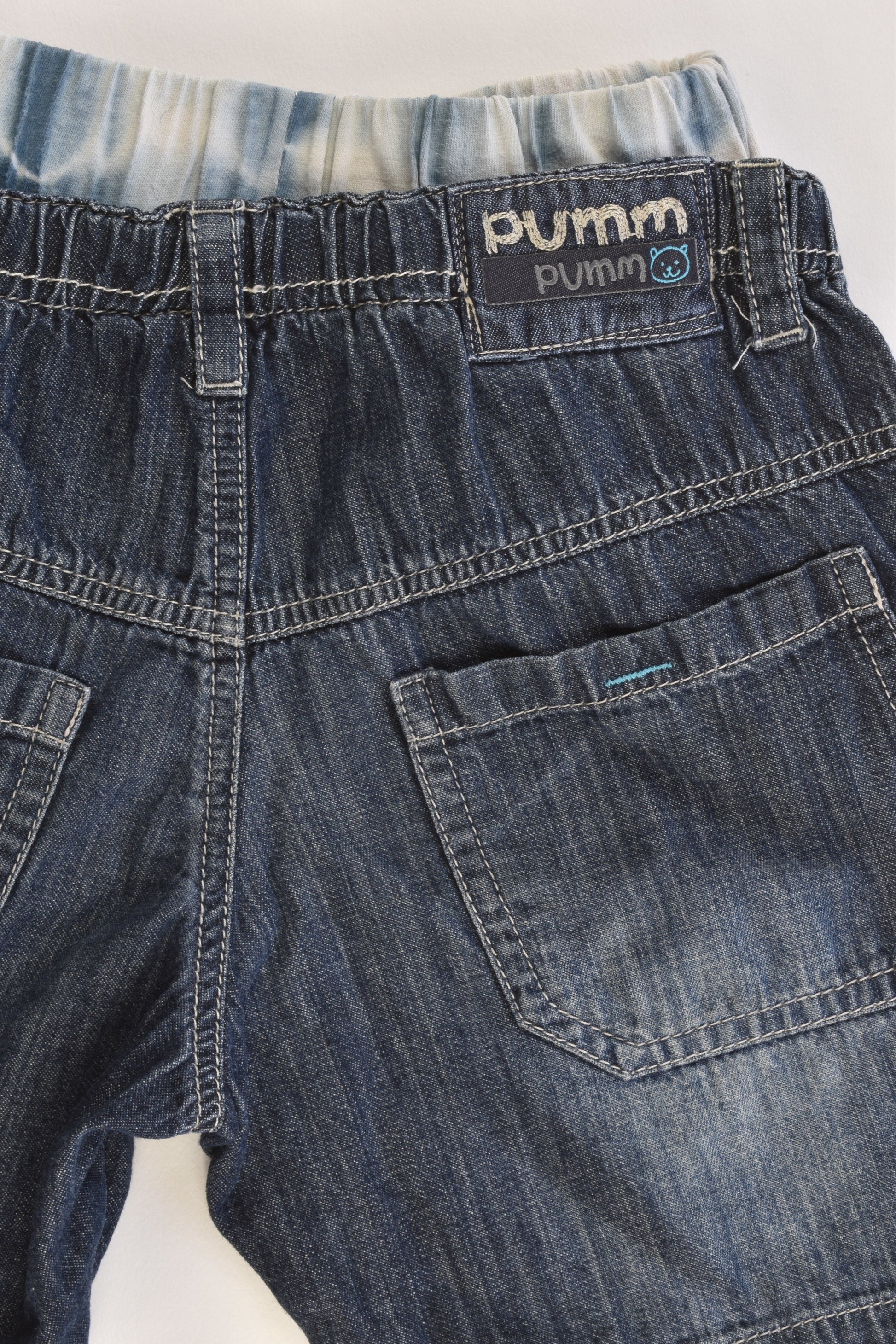 Le Petit Pumm Size 3 Soft Denim Short