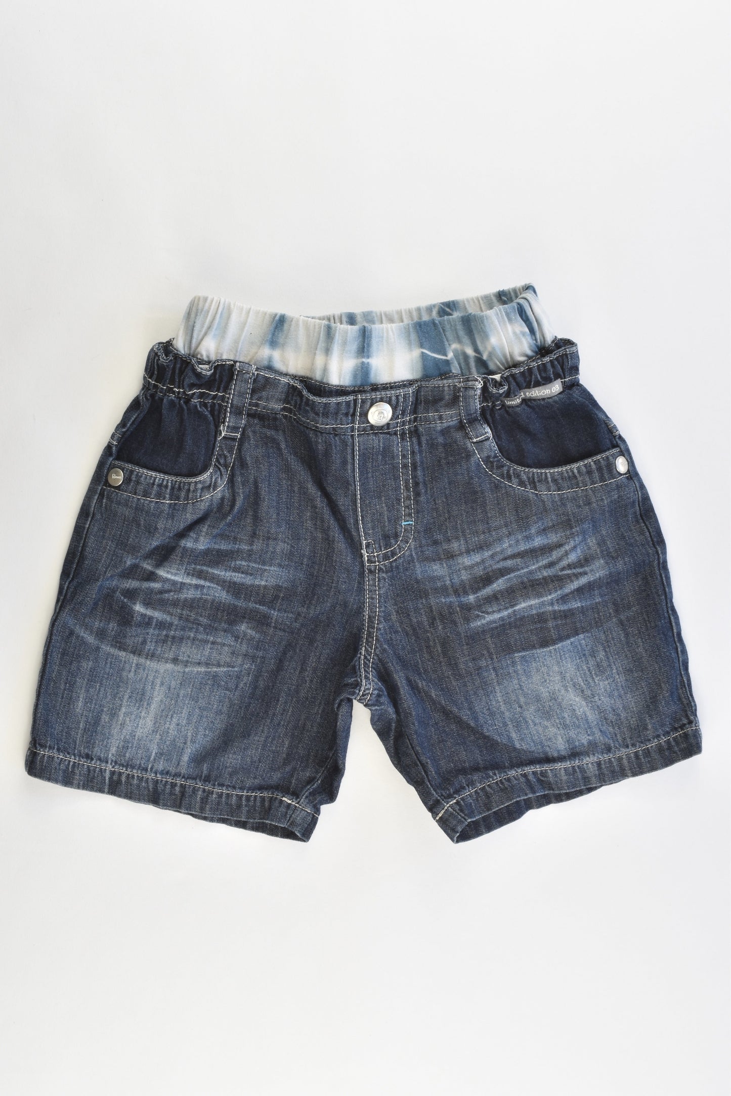 Le Petit Pumm Size 3 Soft Denim Short