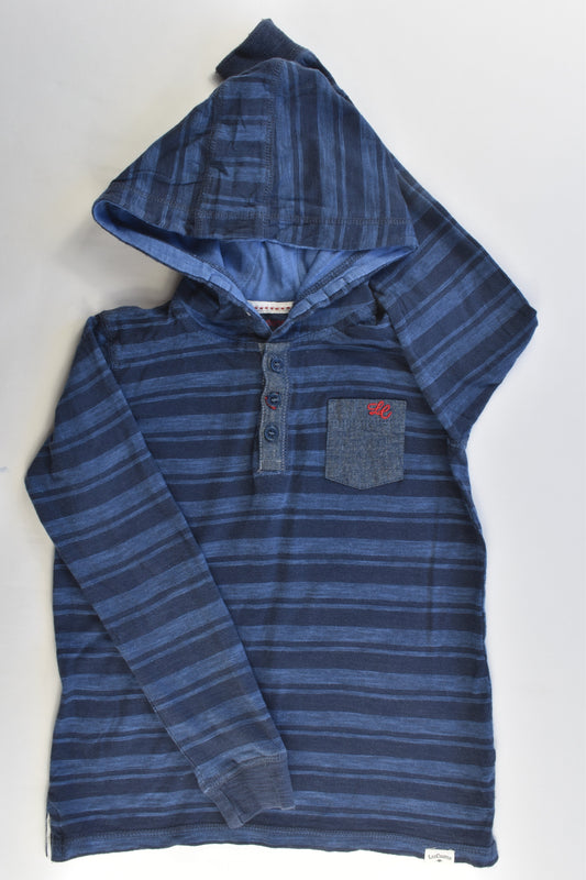 Lee Cooper Size 7 Striped Hooded Top