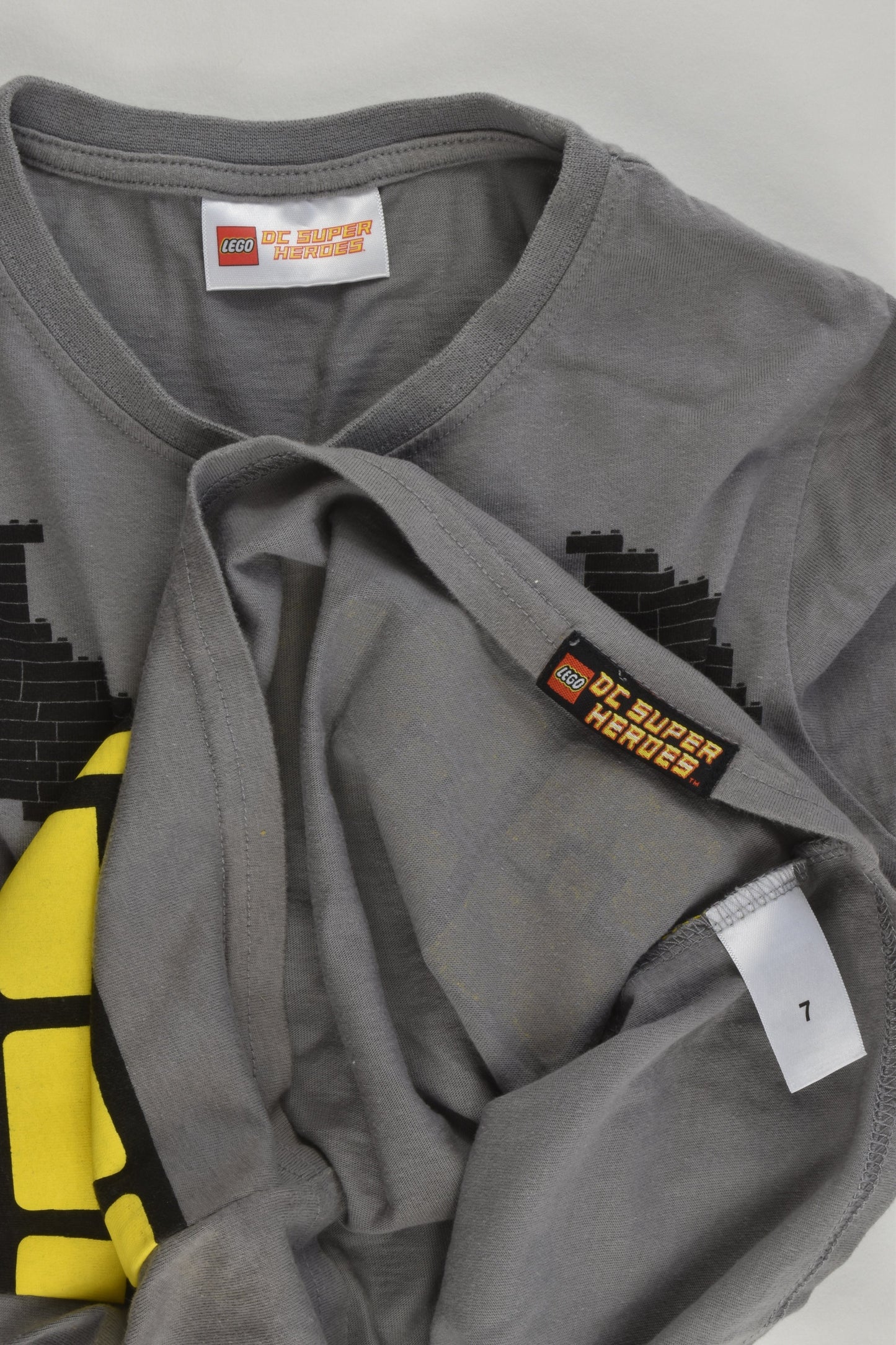 Lego Size 7 'DC Super Heroes' T-shirt with Removable Cape