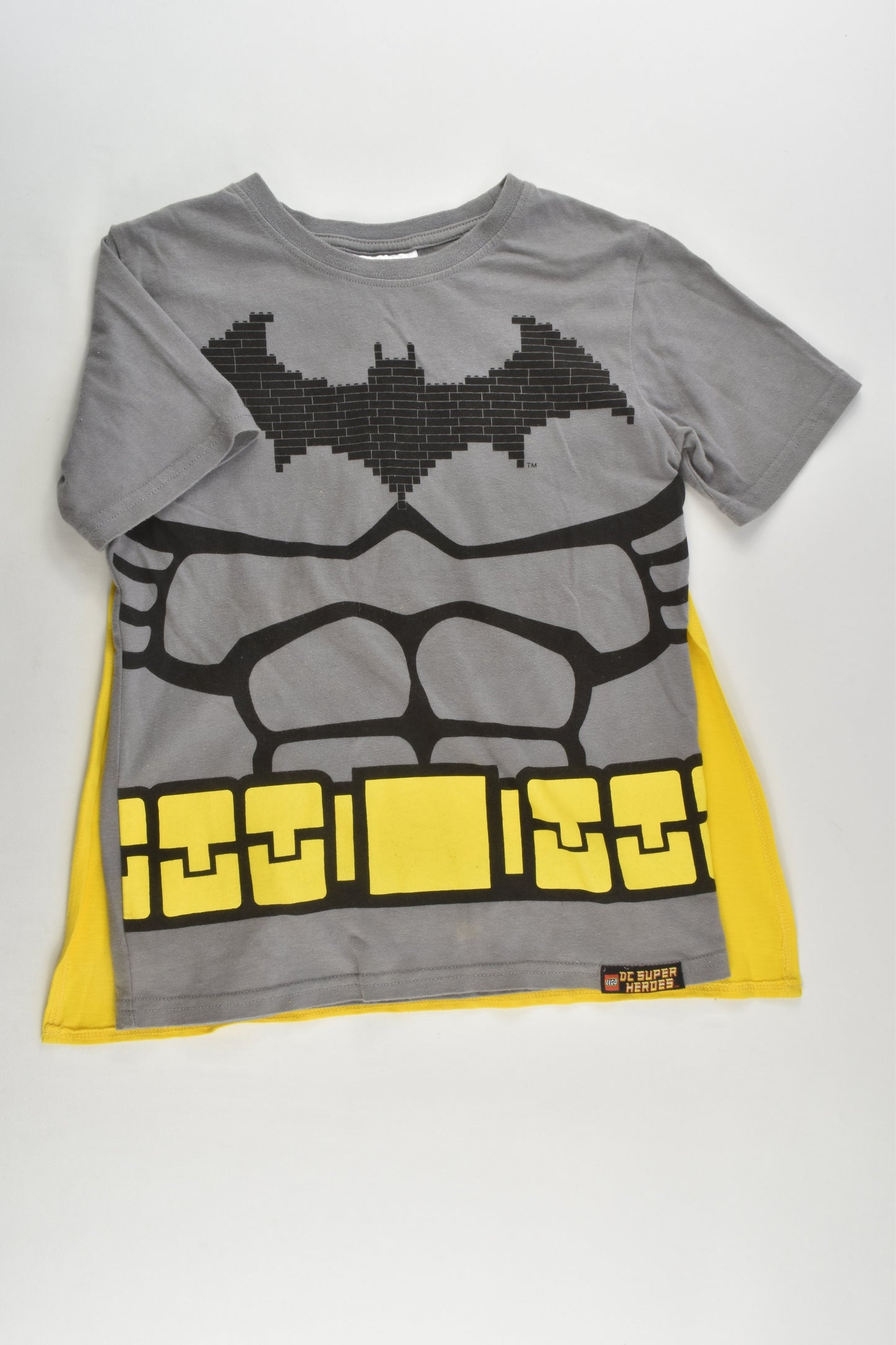 Lego Size 7 'DC Super Heroes' T-shirt with Removable Cape