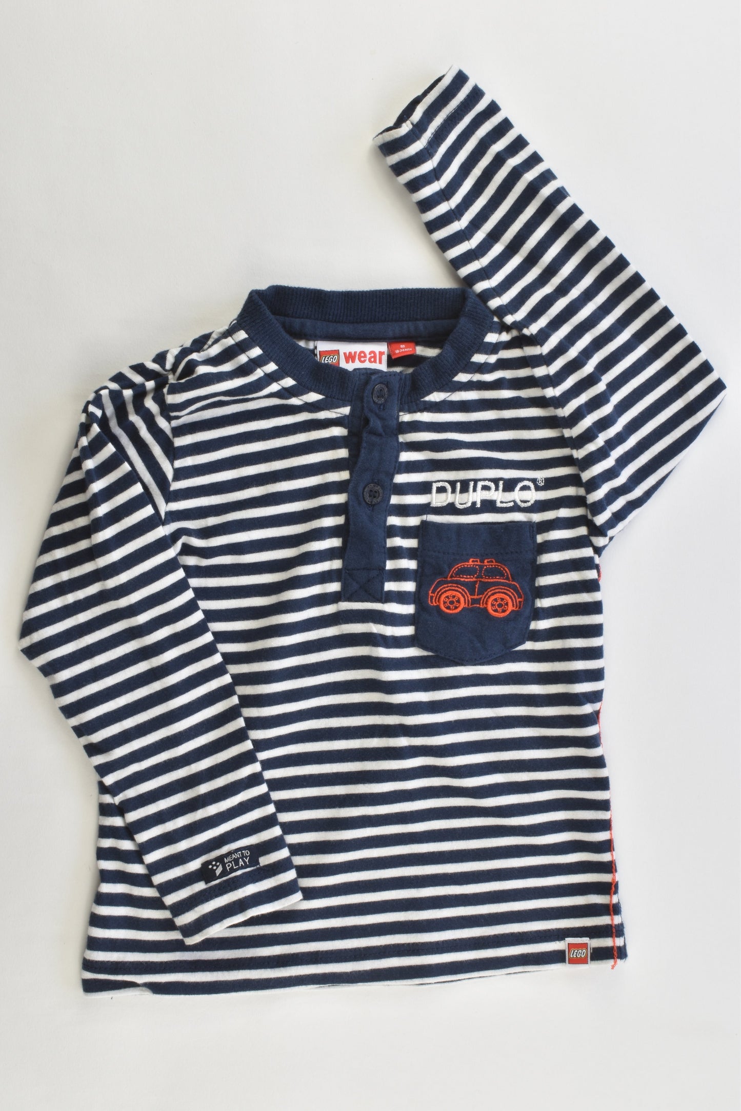 Lego Wear Size 18-24 months (86 cm, 1-2) Striped Duplo Top