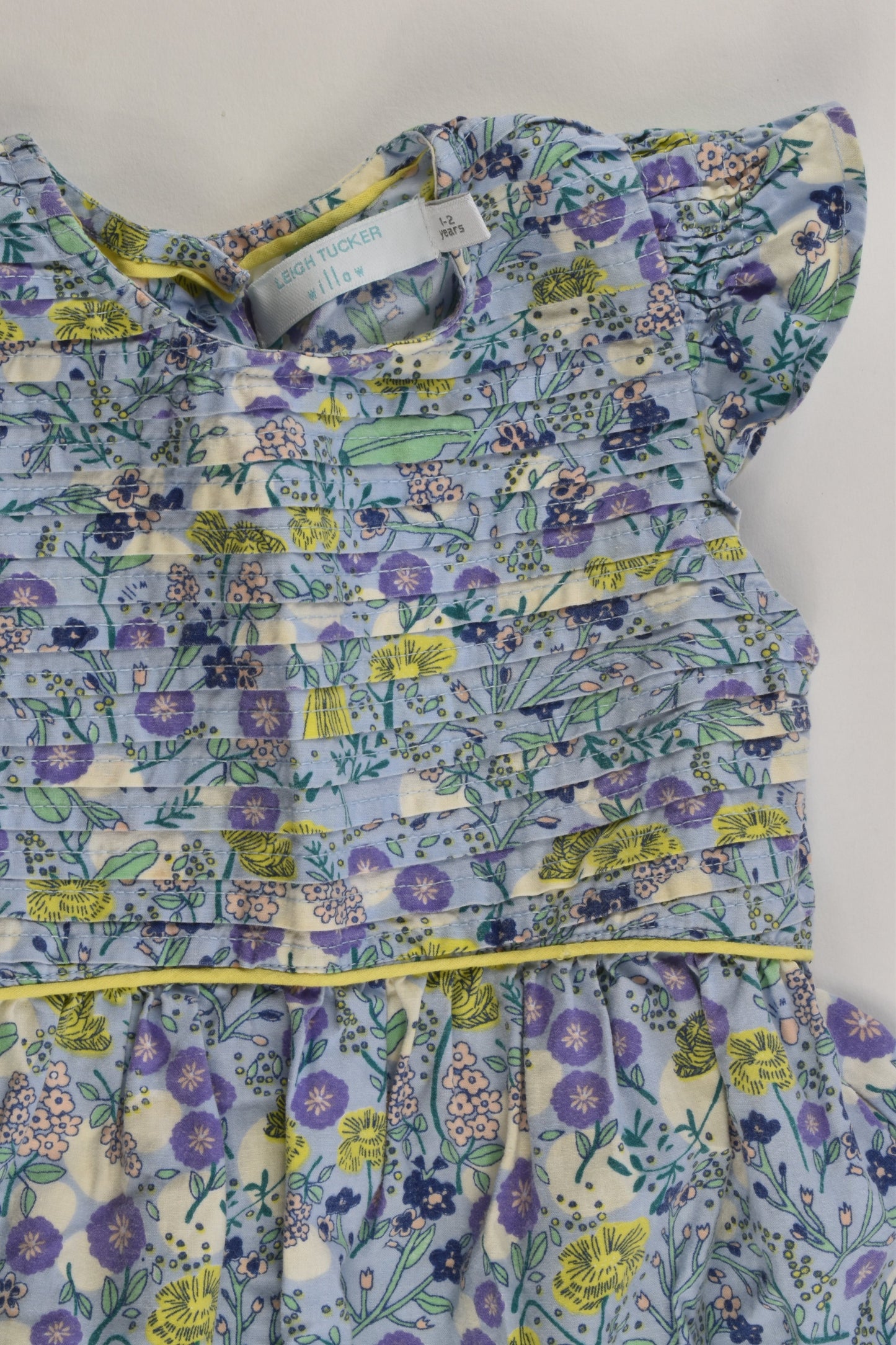 Leigh Tucker Willow Size 1-2 (90 cm) Floral Dress
