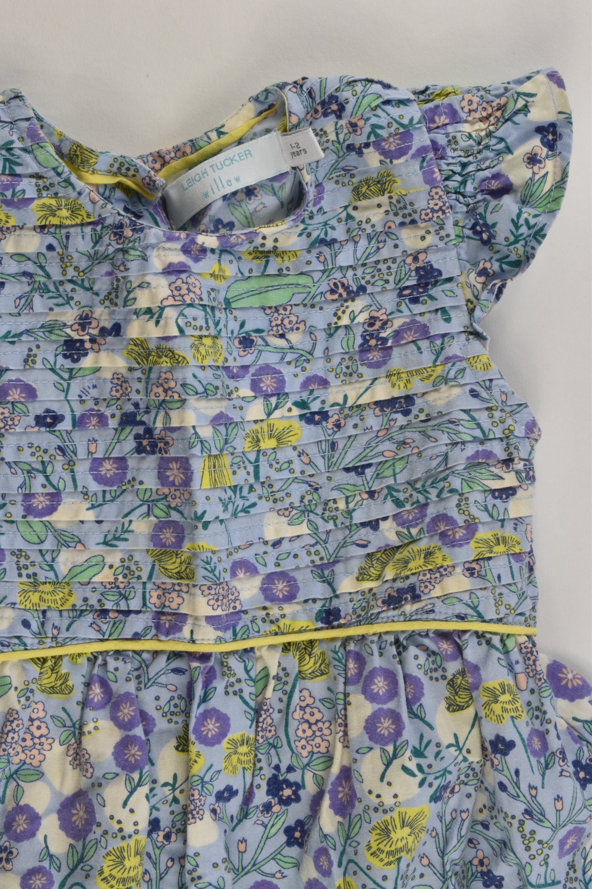 Leigh Tucker Willow Size 1-2 (90 cm) Floral Dress